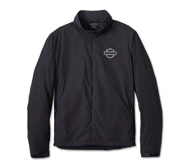 HARLEY-DAVIDSON MENS H-D FLEX LAYERING SYSTEM HOODED MID LAYER