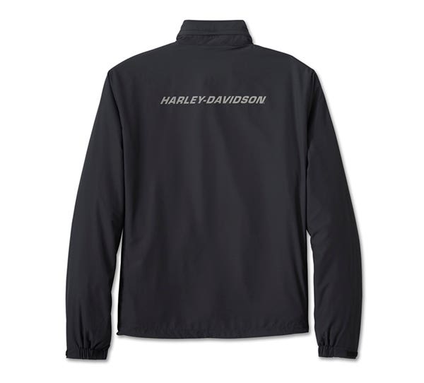 HARLEY-DAVIDSON MENS H-D FLEX LAYERING SYSTEM HOODED MID LAYER