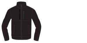 HARLEY-DAVIDSON MENS H-D FLEX LAYERING SYSTEM FLEECE ZIP MID LAYER