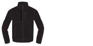 HARLEY-DAVIDSON MENS H-D FLEX LAYERING SYSTEM FLEECE ZIP MID LAYER
