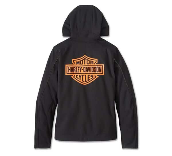 HARLEY-DAVIDSON WOMENS DEFLECTOR 2.0 HOODED RIDING FLEECE