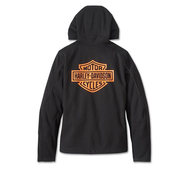 HARLEY-DAVIDSON WOMENS DEFLECTOR 2.0 HOODED RIDING FLEECE