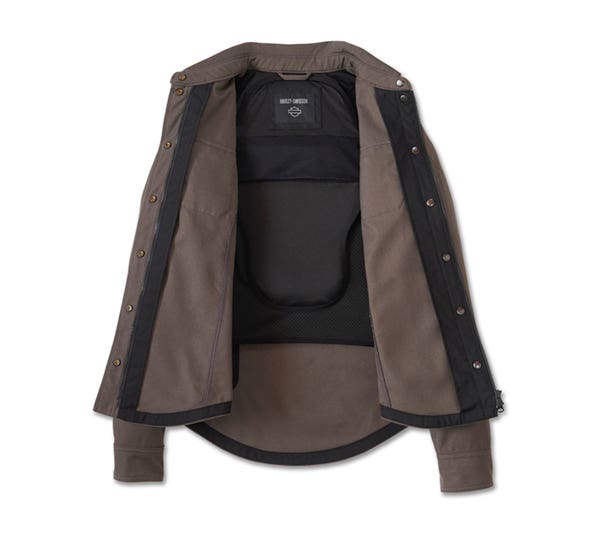 HARLEY-DAVIDSON WOMENS OPERATIVE 2.0 RIDING SHIRT JACKET