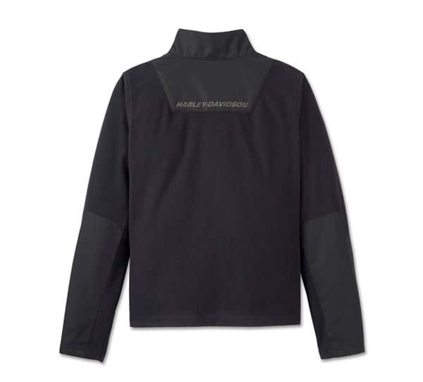 HARLEY-DAVIDSON WOMENS H-D FLEX LAYERING SYSTEM FLEECE ZIP MID LAYER