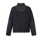 HARLEY-DAVIDSON WOMENS H-D FLEX LAYERING SYSTEM FLEECE ZIP MID LAYER