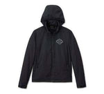 HARLEY-DAVIDSON WOMENS H-D FLEX LAYERING SYSTEM HOODED MID LAYER