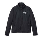 HARLEY-DAVIDSON WOMENS H-D FLEX LAYERING SYSTEM HOODED MID LAYER