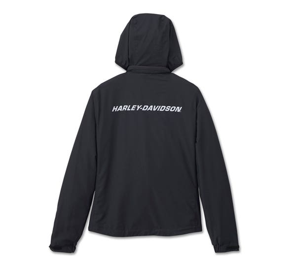 HARLEY-DAVIDSON WOMENS H-D FLEX LAYERING SYSTEM HOODED MID LAYER