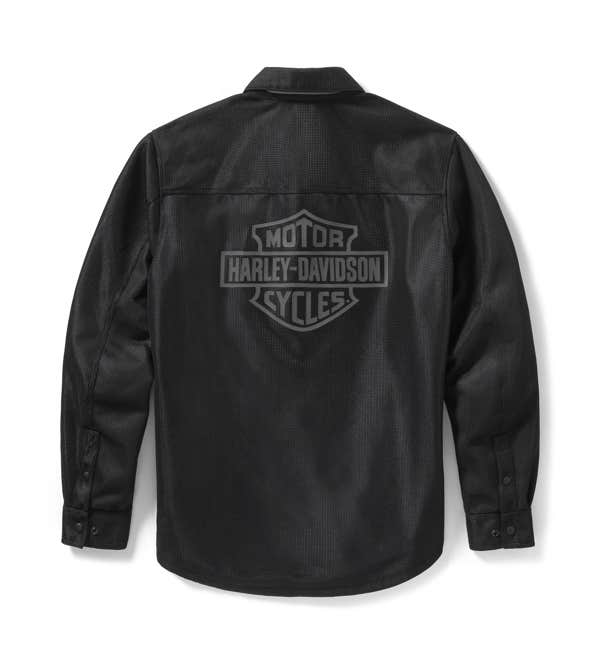 HARLEY-DAVIDSON MENS H-D OPERATIVE 2.0 MESH RIDING SHIRT JACKET?
