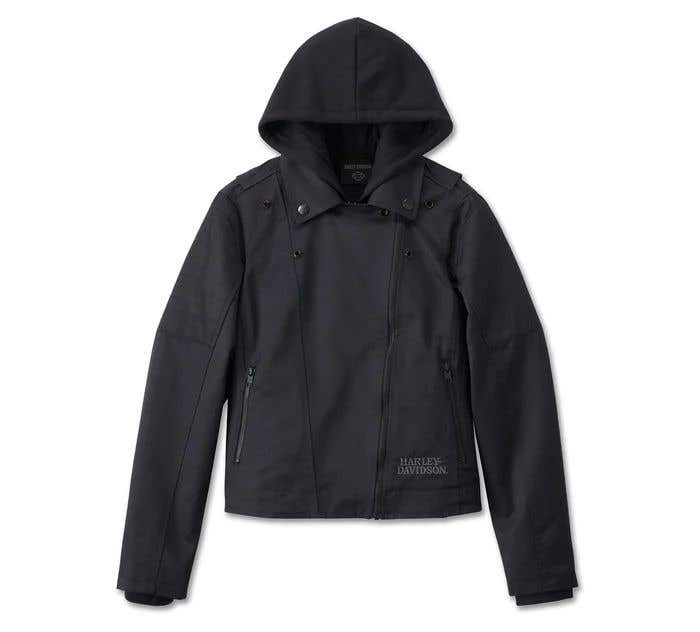 HARLEY-DAVIDSON WOMENS WILLIE G   SKULL 3-IN-1 JACKET