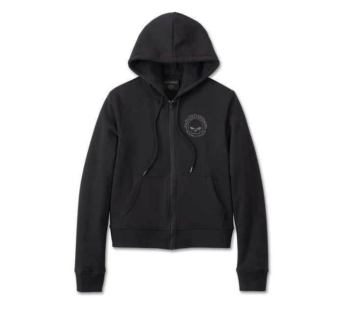 HARLEY-DAVIDSON WOMENS WILLIE G   SKULL 3-IN-1 JACKET