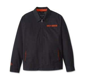 HARLEY-DAVIDSON MENS BAR FONT JACKET
