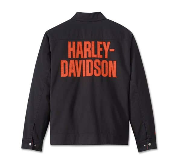 HARLEY-DAVIDSON MENS BAR FONT JACKET