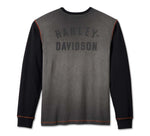 HARLEY-DAVIDSON MENS IRON BOND HENLEY