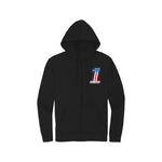 HARLEY-DAVIDSON MENS 1 RACE GRAPHIC ZIP FRONT HOODIE