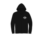 HARLEY-DAVIDSON WOMENS SPECIAL RACER FONT ZIP FRONT HOODIE