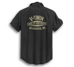 HARLEY-DAVIDSON MENS V-TWIN SHORT SLEEVE SHIRT