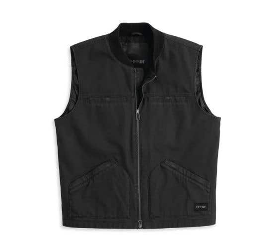 HARLEY-DAVIDSON MENS SCENIC H-D ADV CANVAS VEST