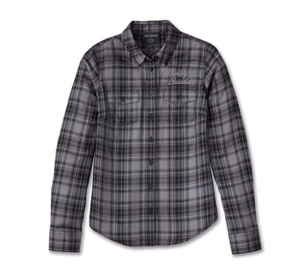 HARLEY-DAVIDSON WOMENS CLASSIC BAR & SHIELD SHIRT