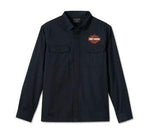 HARLEY-DAVIDSON MENS BAR & SHIELD LONG SLEEVE SHIRT