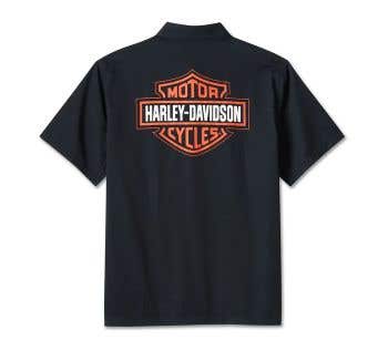 HARLEY-DAVIDSON MENS BAR & SHIELD SHIRT