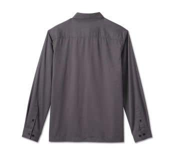 HARLEY-DAVIDSON MENS WILLIE G   SKULL LONG SLEEVE SHIRT