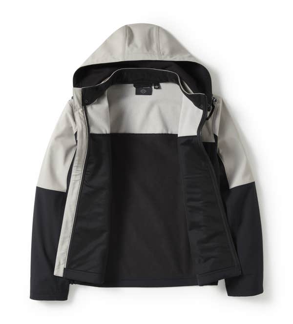 HARLEY-DAVIDSON MENS WILLIE G SKULL WATER REPELLENT SOFTSHELL JACKET