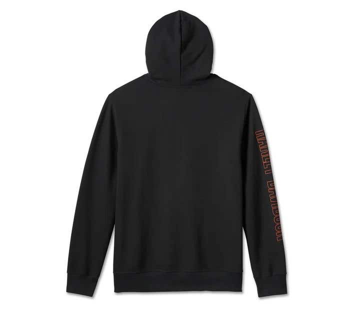 HARLEY-DAVIDSON MENS BAR & SHIELD HOODIE