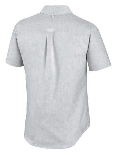 HARLEY-DAVIDSON MENS MENS MELANGE WOVEN SLIM FIT SHORT SLEEVE SHIRT