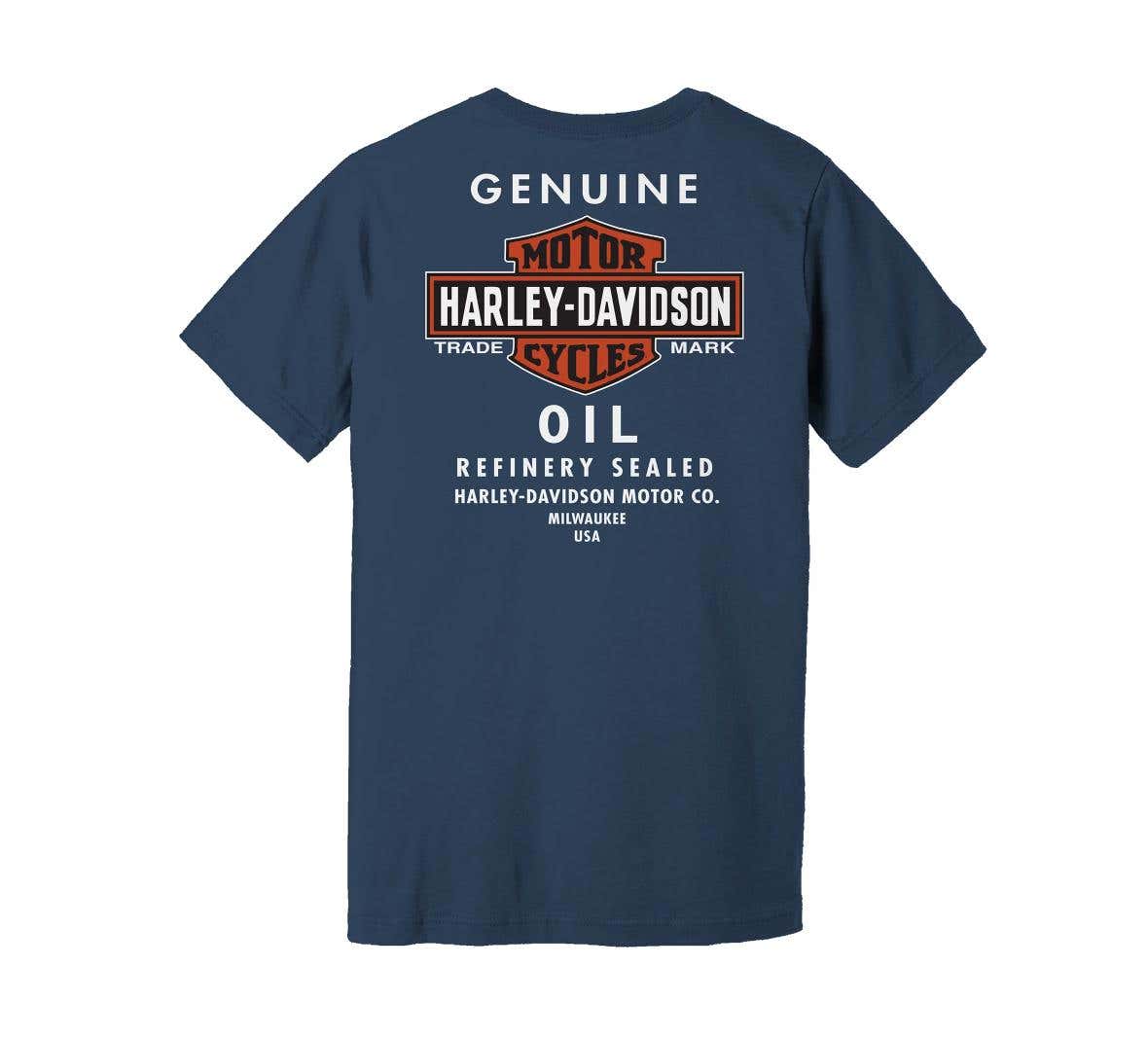 HARLEY-DAVIDSON MENS OIL CAN TEE