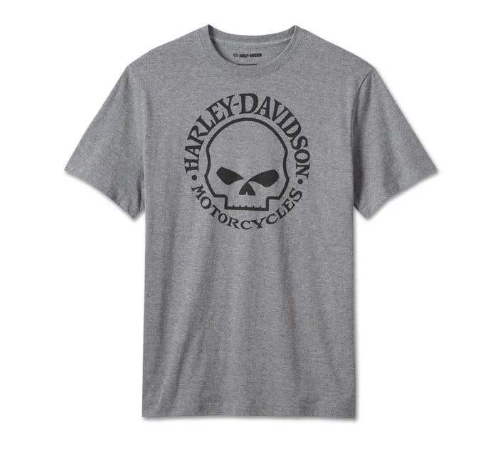 HARLEY-DAVIDSON MENS WILLIE G   SKULL TEE