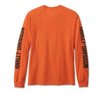 HARLEY-DAVIDSON MENS BAR & SHIELD LONG SLEEVE TEE