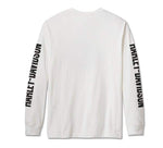 HARLEY-DAVIDSON MENS BAR & SHIELD LONG SLEEVE TEE