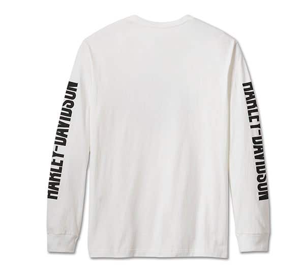 HARLEY-DAVIDSON MENS BAR & SHIELD LONG SLEEVE TEE