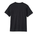 HARLEY-DAVIDSON MENS BAR & SHIELD POCKET TEE