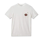 HARLEY-DAVIDSON MENS BAR & SHIELD POCKET TEE