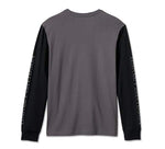 HARLEY-DAVIDSON MENS WILLIE G   SKULL LONG SLEEVE TEE