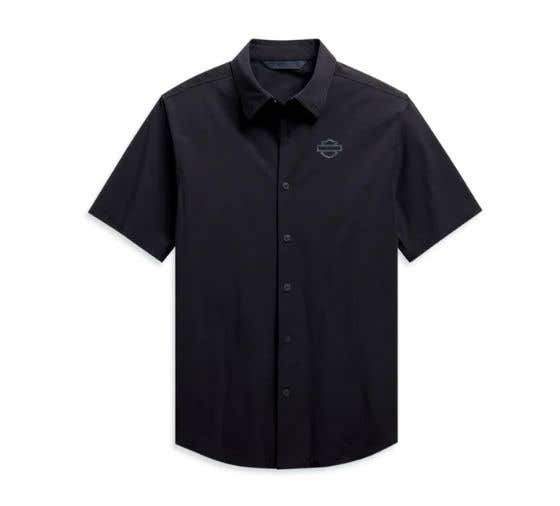 HARLEY-DAVIDSON FOUR-WAY STRETCH SHIRT - SLIM FIT
