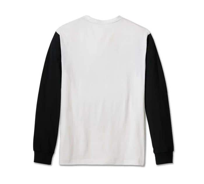 HARLEY-DAVIDSON MENS FOUNDATION LONG SLEEVE TEE