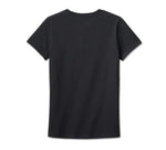 HARLEY-DAVIDSON WOMENS BAR & SHIELD SHORT SLEEVE TEE