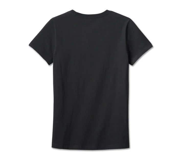 HARLEY-DAVIDSON WOMENS BAR & SHIELD SHORT SLEEVE TEE