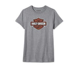HARLEY-DAVIDSON WOMENS BAR & SHIELD SHORT SLEEVE TEE