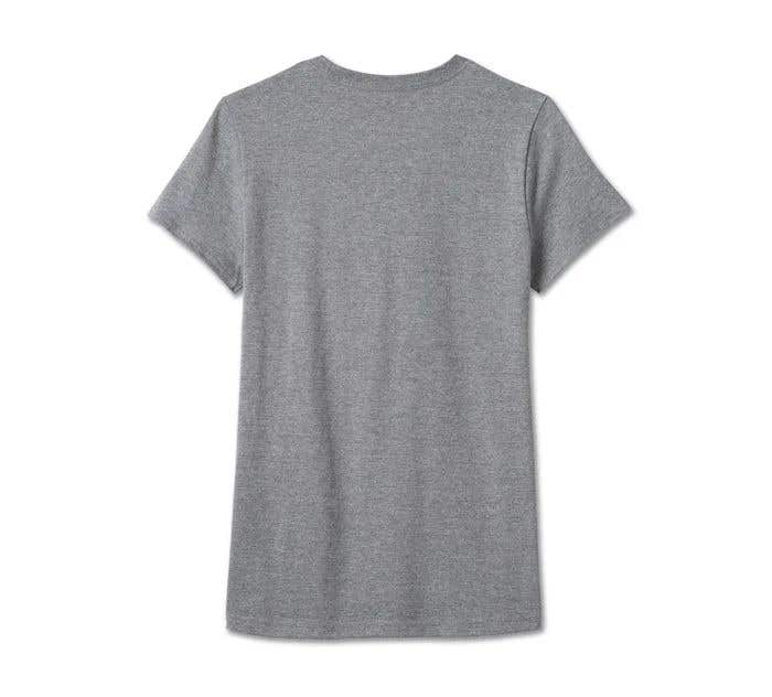 HARLEY-DAVIDSON WOMENS BAR & SHIELD SHORT SLEEVE TEE