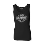 HARLEY-DAVIDSON WOMENS ULTRA CLASSIC BAR & SHIELD RIBBED TANK BEAUTY