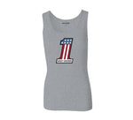 HARLEY-DAVIDSON WOMENS ULTRA CLASSIC #1 RACE RIBBED TANK