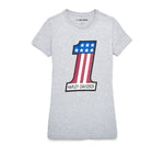HARLEY-DAVIDSON WOMENS #1 RACE GRAPHIC TEE