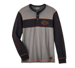 HARLEY-DAVIDSON MENS IRON BAR HENLEY