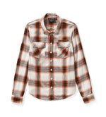 HARLEY-DAVIDSON WOMENS ESSENTIAL B&S WOVEN PLAID LONG SLEEVE