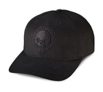 HARLEY-DAVIDSON MENS SKULL STRETCH CAP