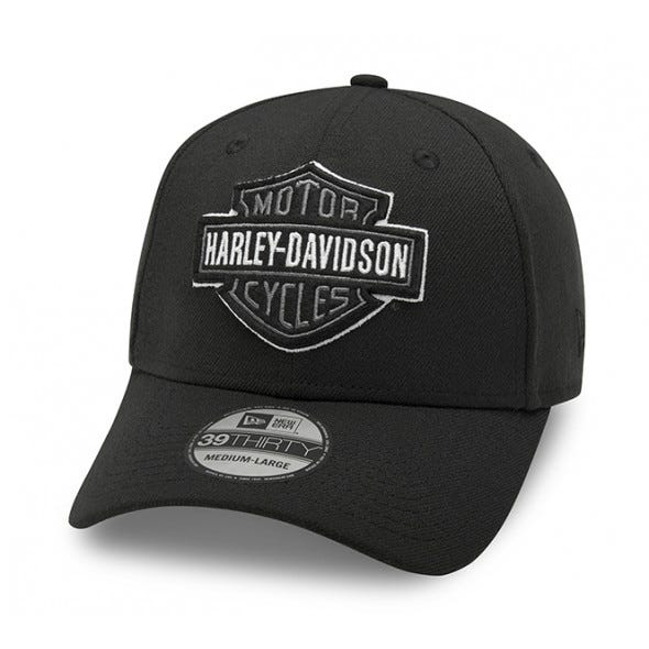 HARLEY-DAVIDSON MENS TONAL LOGO 39THIRTY CAP